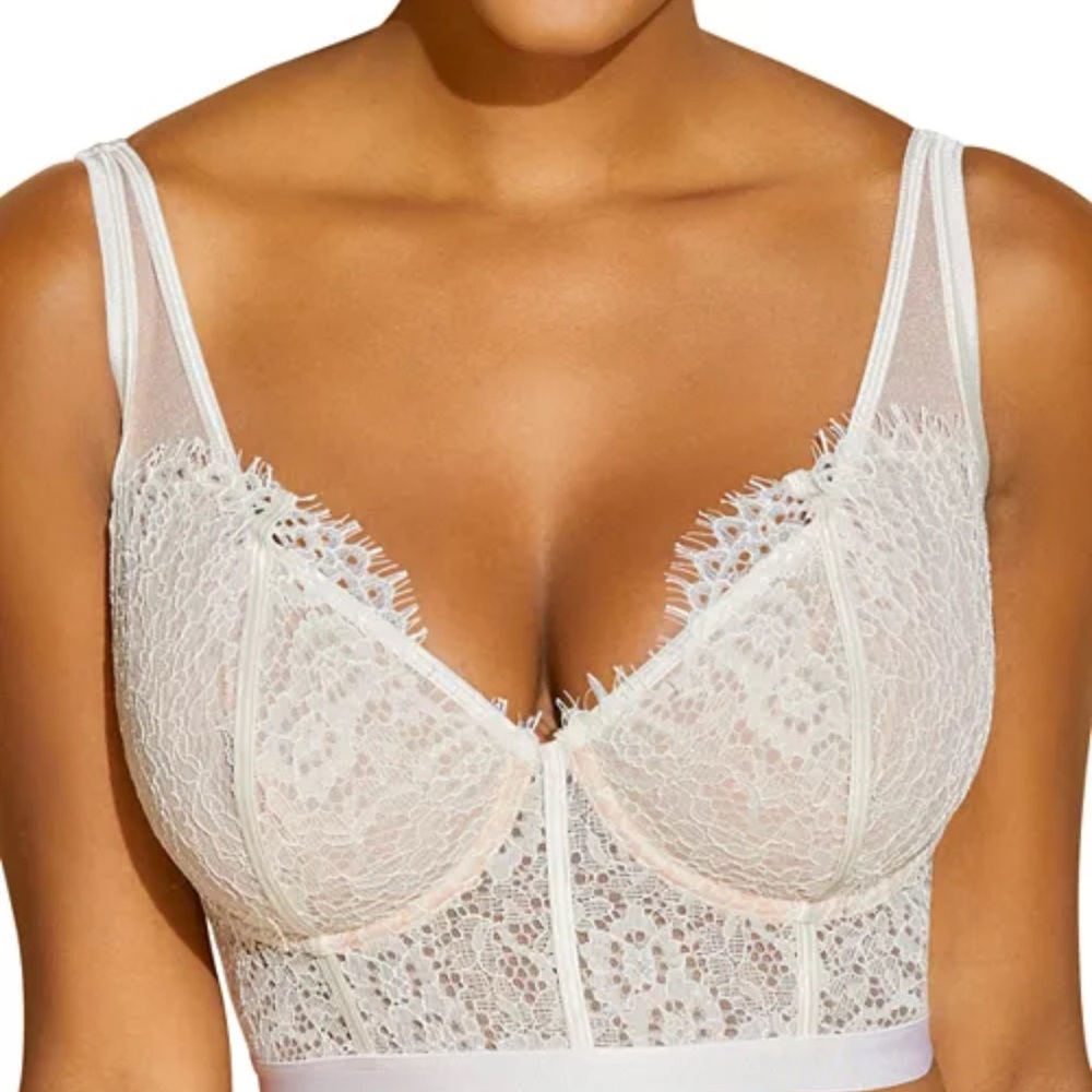 Cosabella Sicilia Curvy Long Line Lace Bra